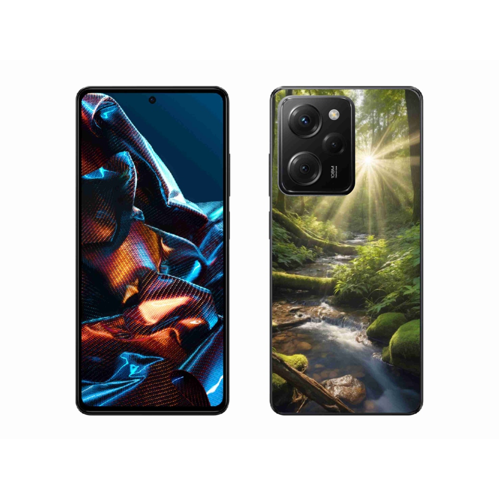 Gelový kryt mmCase na Xiaomi Poco X5 Pro 5G - hlubina lesa