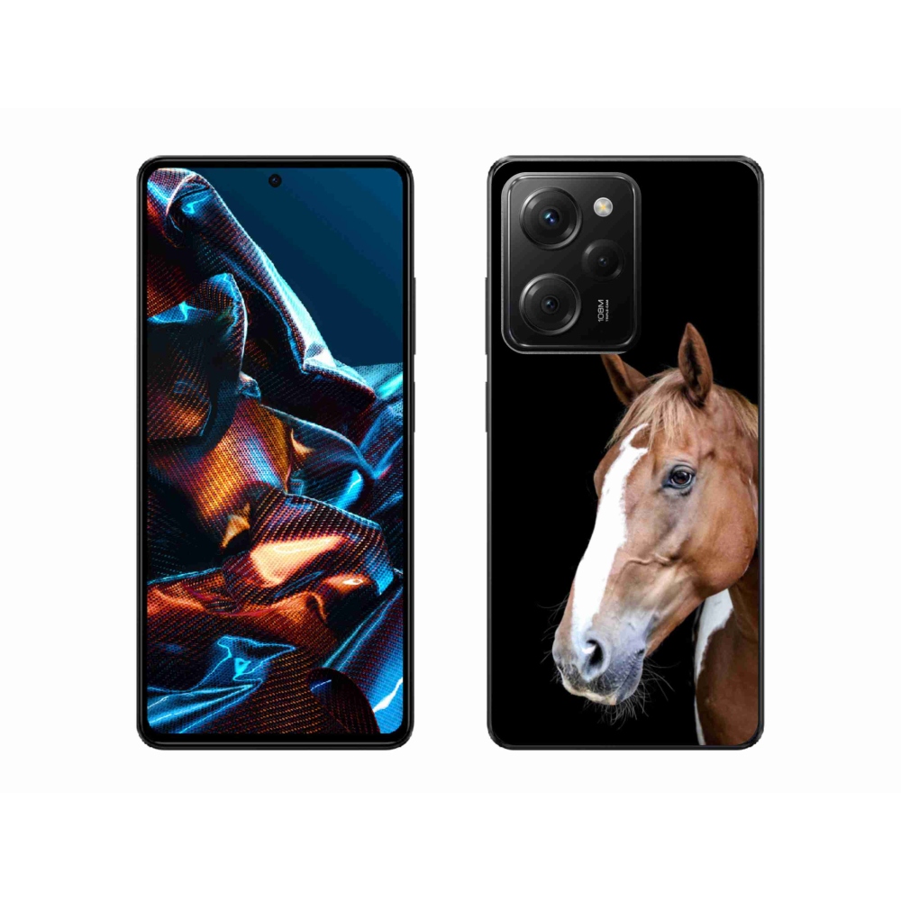 Gelový kryt mmCase na Xiaomi Poco X5 Pro 5G - hnědý kůň 3