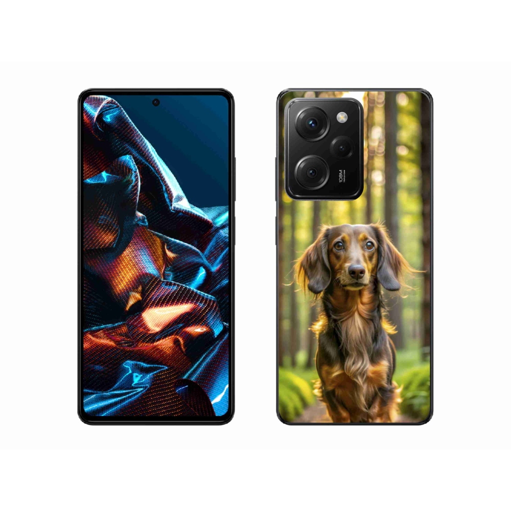 Gelový kryt mmCase na Xiaomi Poco X5 Pro 5G - jezevčík 4