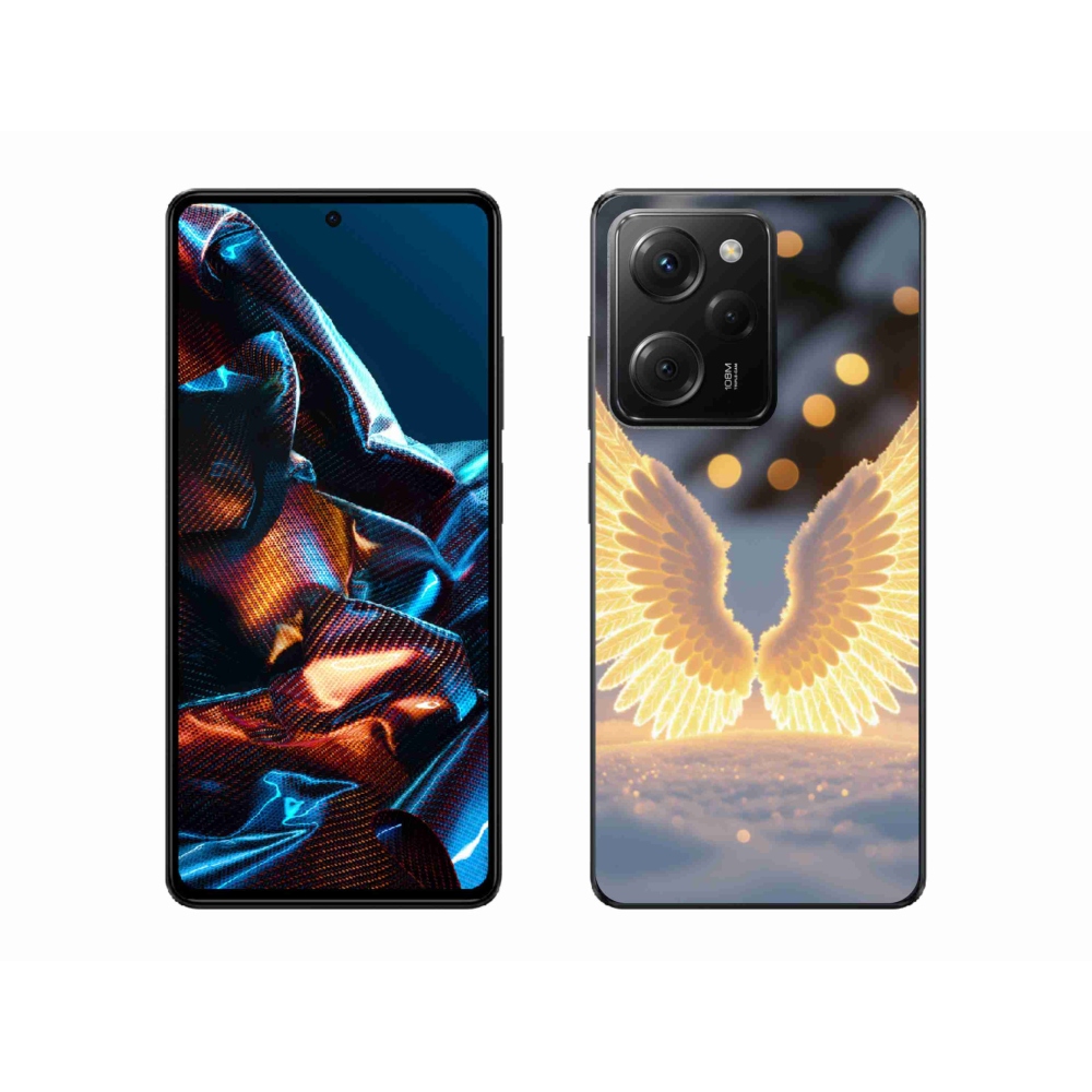 Gelový kryt mmCase na Xiaomi Poco X5 Pro 5G - křídla