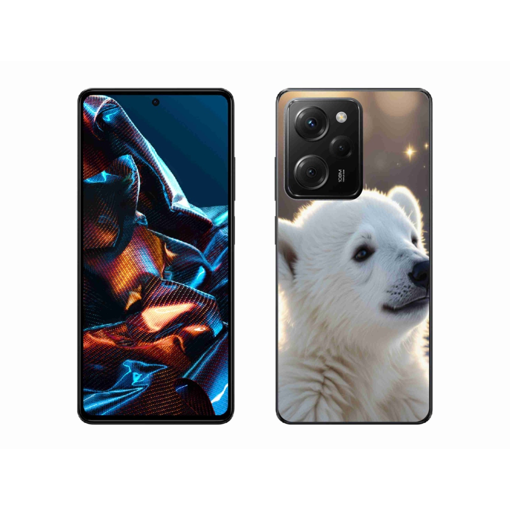 Gelový kryt mmCase na Xiaomi Poco X5 Pro 5G - lední medvěd