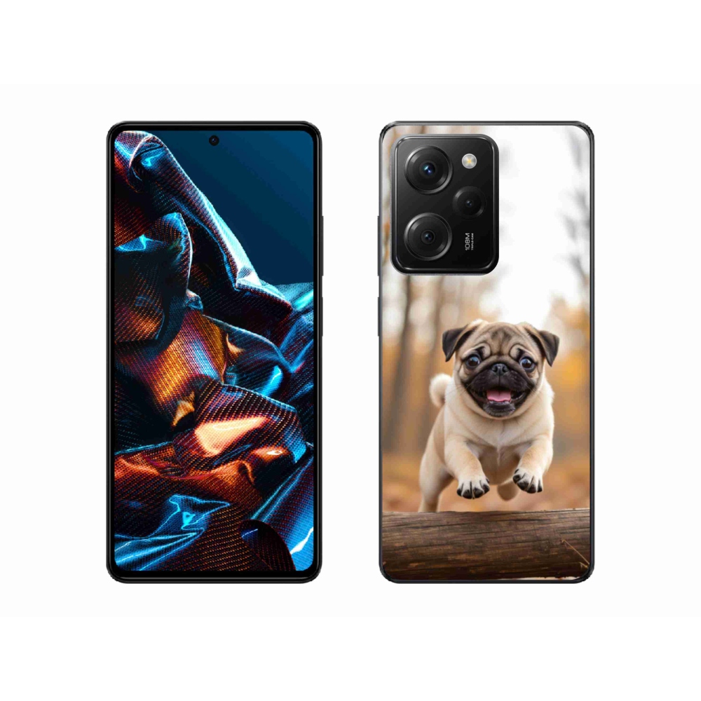 Gelový kryt mmCase na Xiaomi Poco X5 Pro 5G - mops 2