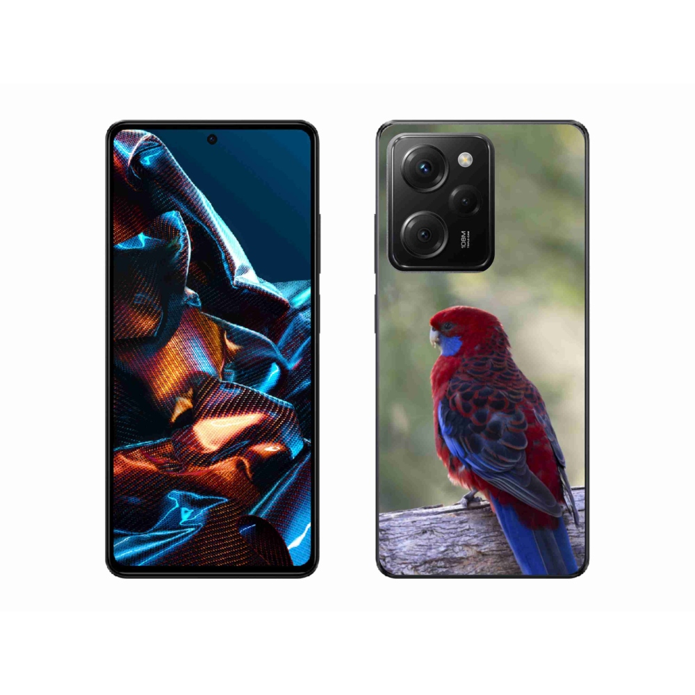 Gelový kryt mmCase na Xiaomi Poco X5 Pro 5G - papoušek rosela