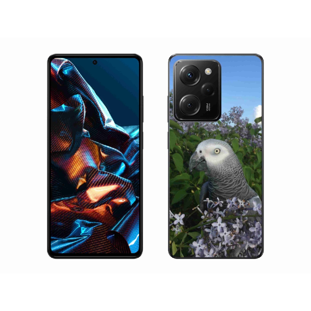 Gelový kryt mmCase na Xiaomi Poco X5 Pro 5G - papoušek žako