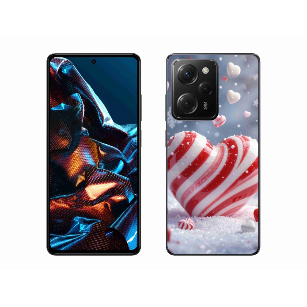 Gelový kryt mmCase na Xiaomi Poco X5 Pro 5G - sladké srdce