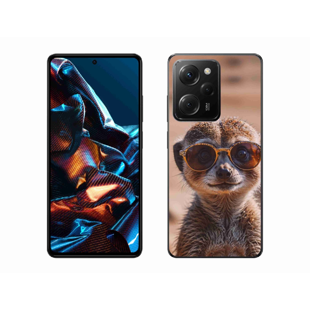 Gelový kryt mmCase na Xiaomi Poco X5 Pro 5G - stylová surikata