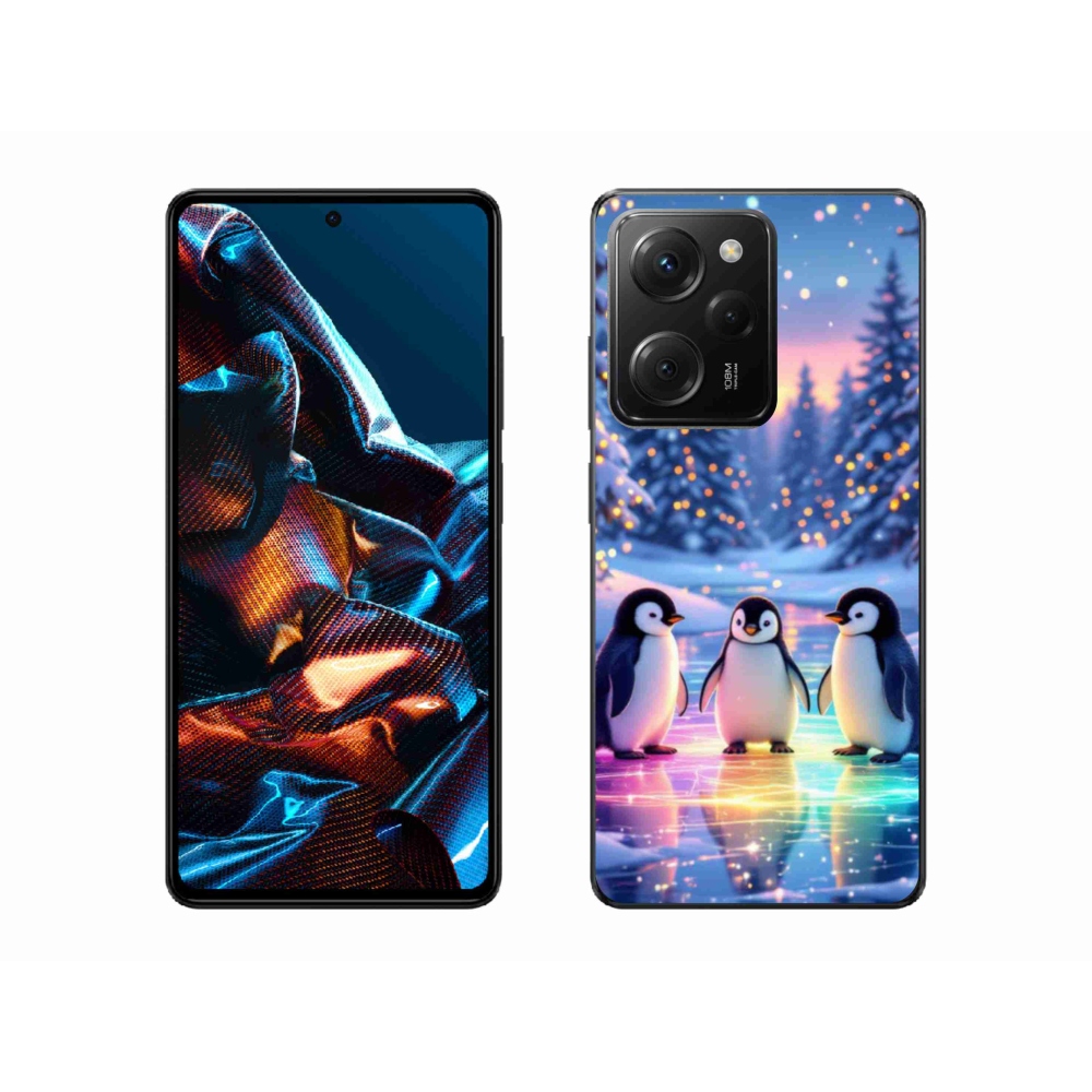 Gelový kryt mmCase na Xiaomi Poco X5 Pro 5G - tučnáci