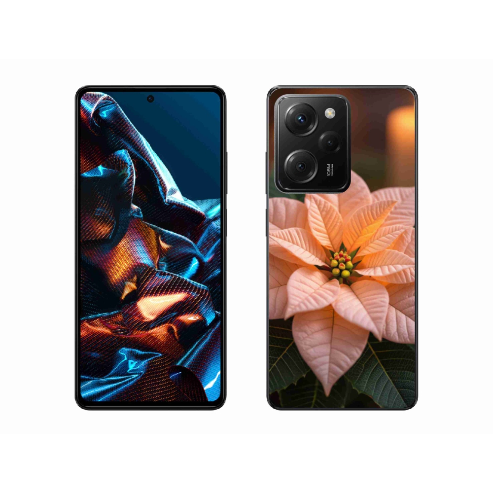 Gelový kryt mmCase na Xiaomi Poco X5 Pro 5G - vánoční hvězda