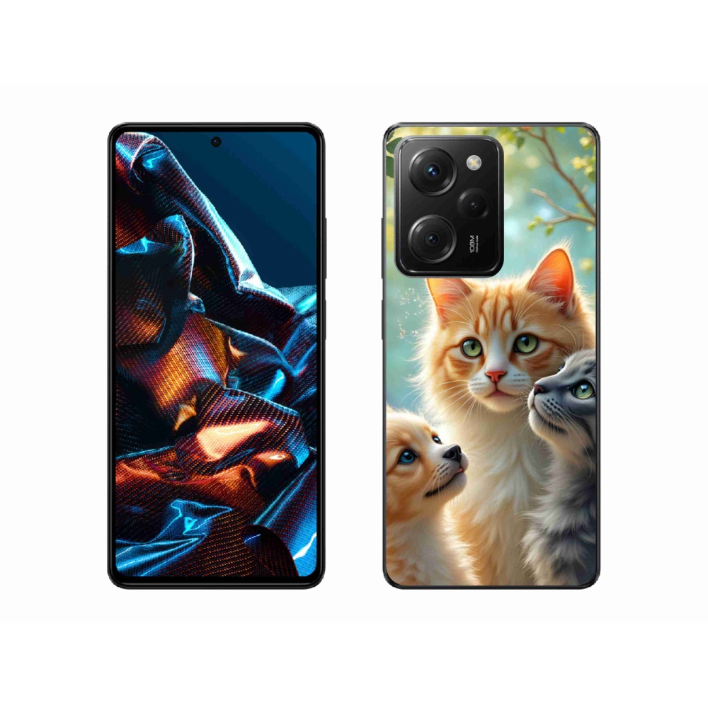 Gelový kryt mmCase na Xiaomi Poco X5 Pro 5G - zvířecí přátelství 2