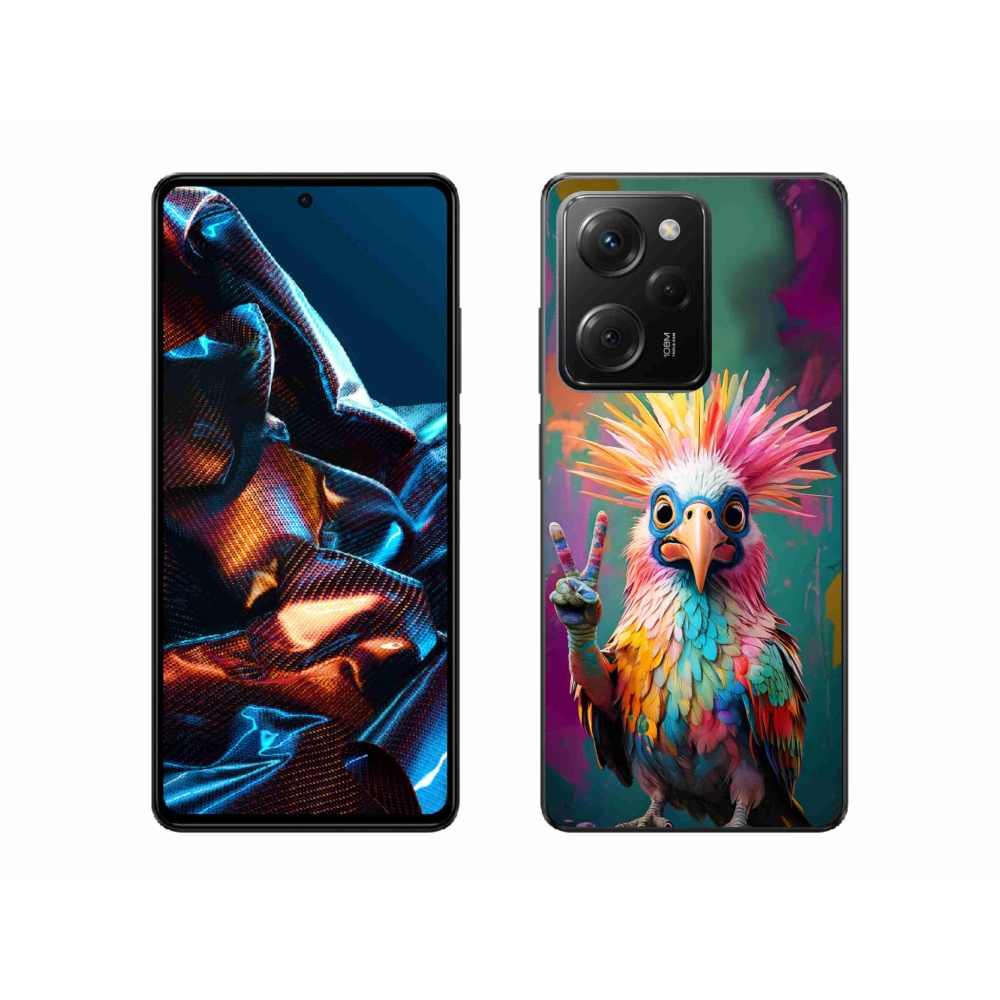 Gelový kryt mmCase na Xiaomi Poco X5 Pro - barevný rebel