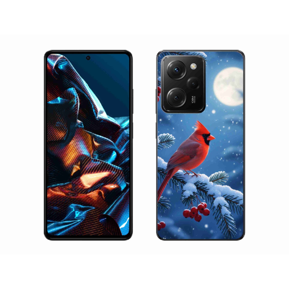 Gelový kryt mmCase na Xiaomi Poco X5 Pro - kardinál červený