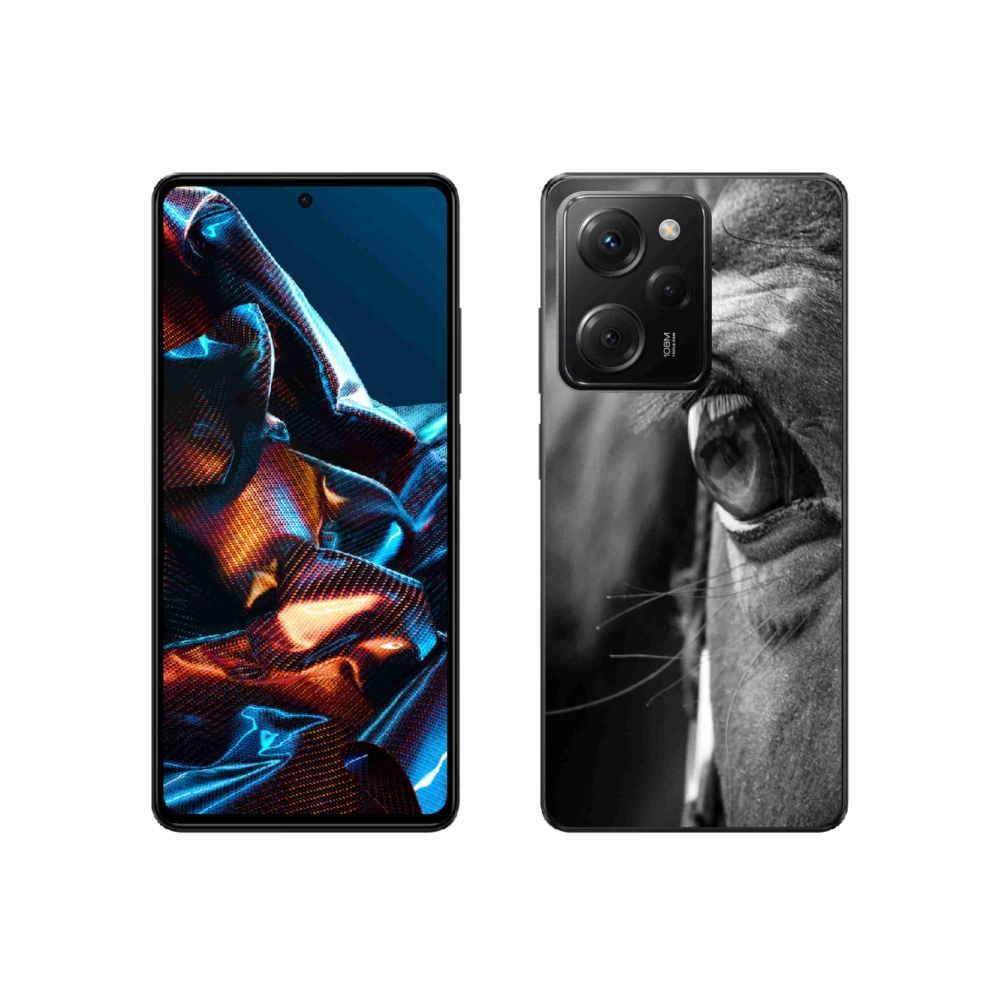 Gelový kryt mmCase na Xiaomi Poco X5 Pro - koňský pohled