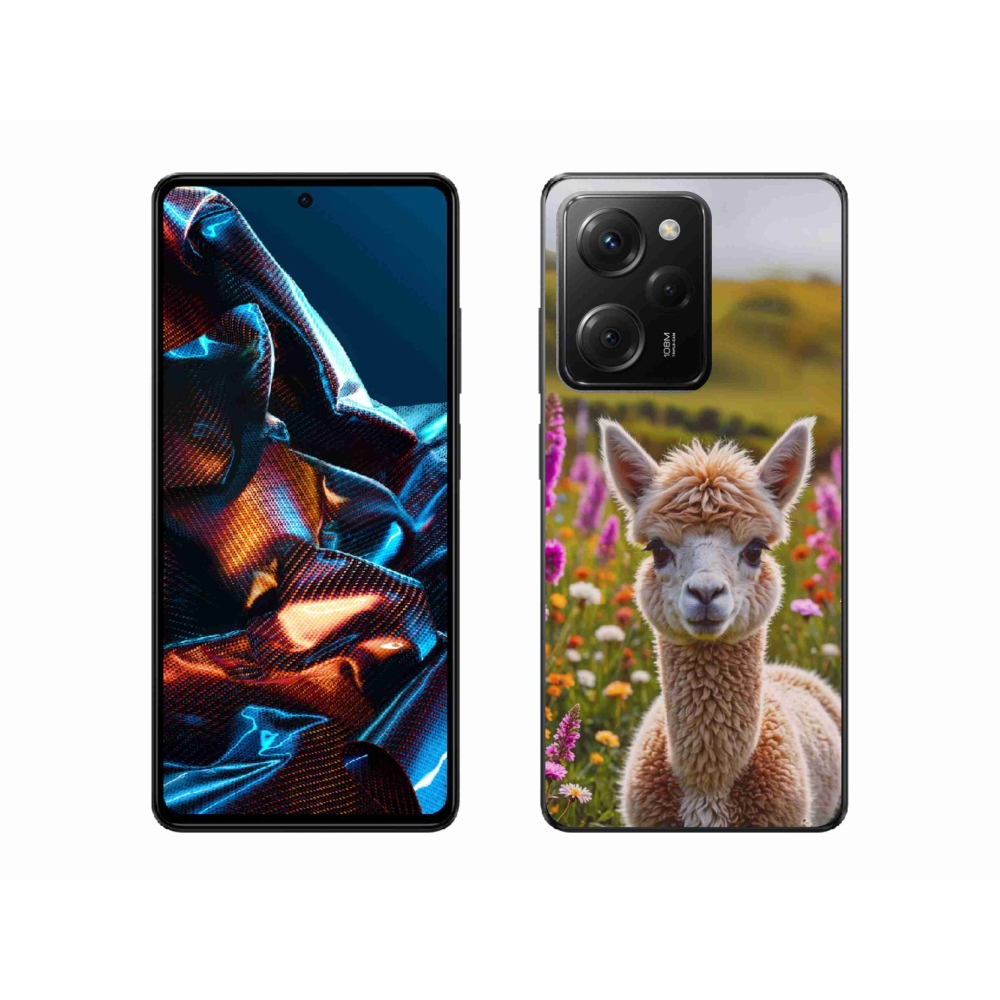 Gelový kryt mmCase na Xiaomi Poco X5 Pro - lama na louce
