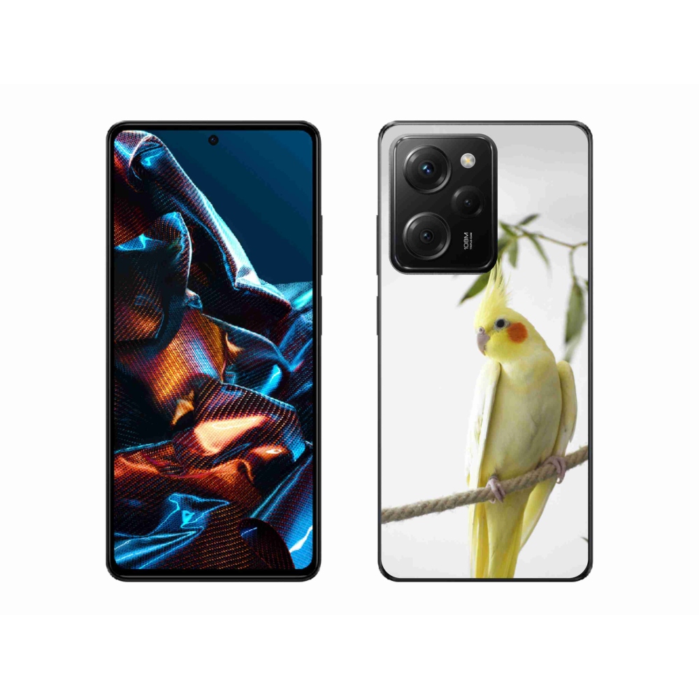 Gelový kryt mmCase na Xiaomi Poco X5 Pro - papoušek korela chocholatá