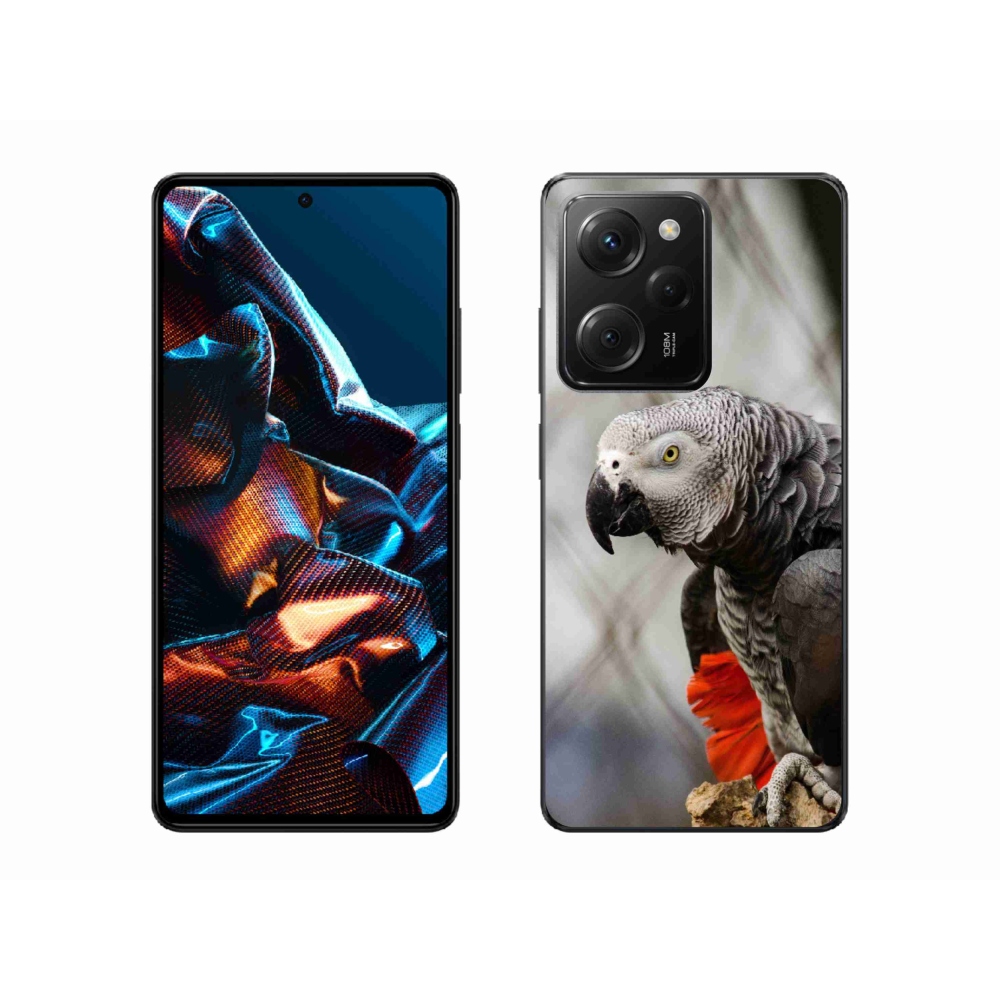 Gelový kryt mmCase na Xiaomi Poco X5 Pro - papoušek žako 3