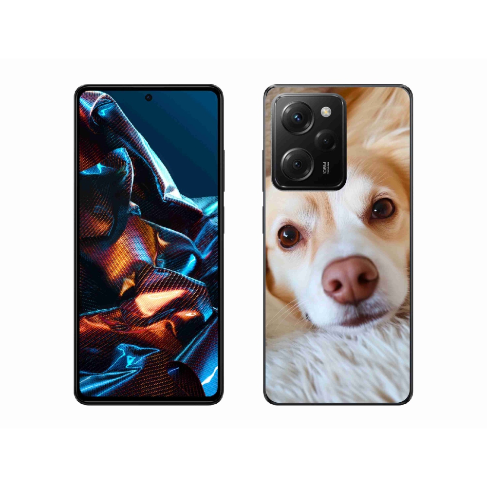 Gelový kryt mmCase na Xiaomi Poco X5 Pro - Roztomilá čivava