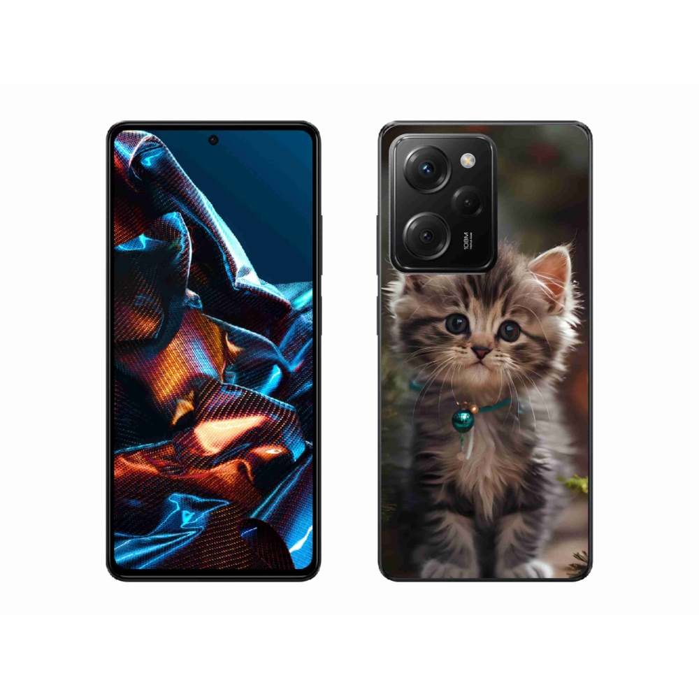 Gelový kryt mmCase na Xiaomi Poco X5 Pro - roztomilé kotě 11