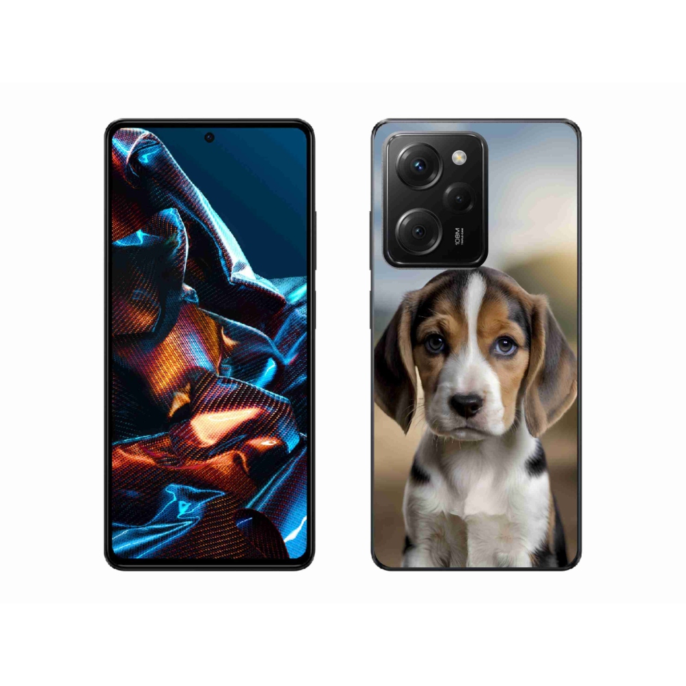 Gelový kryt mmCase na Xiaomi Poco X5 Pro - roztomilý bígl