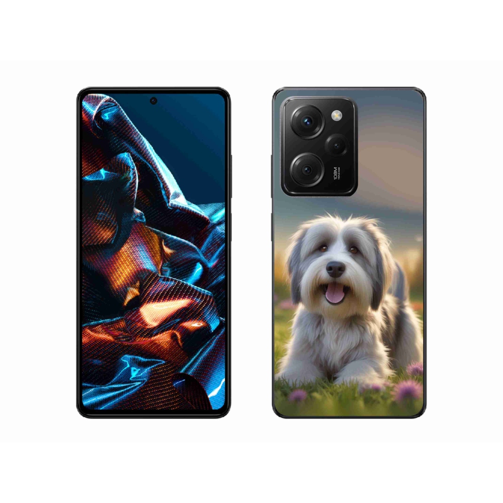 Gelový kryt mmCase na Xiaomi Poco X5 Pro - roztomilý havanský psík