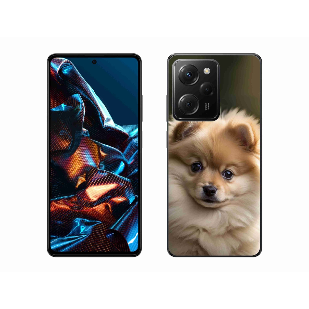 Gelový kryt mmCase na Xiaomi Poco X5 Pro - roztomilý pomeranian 2