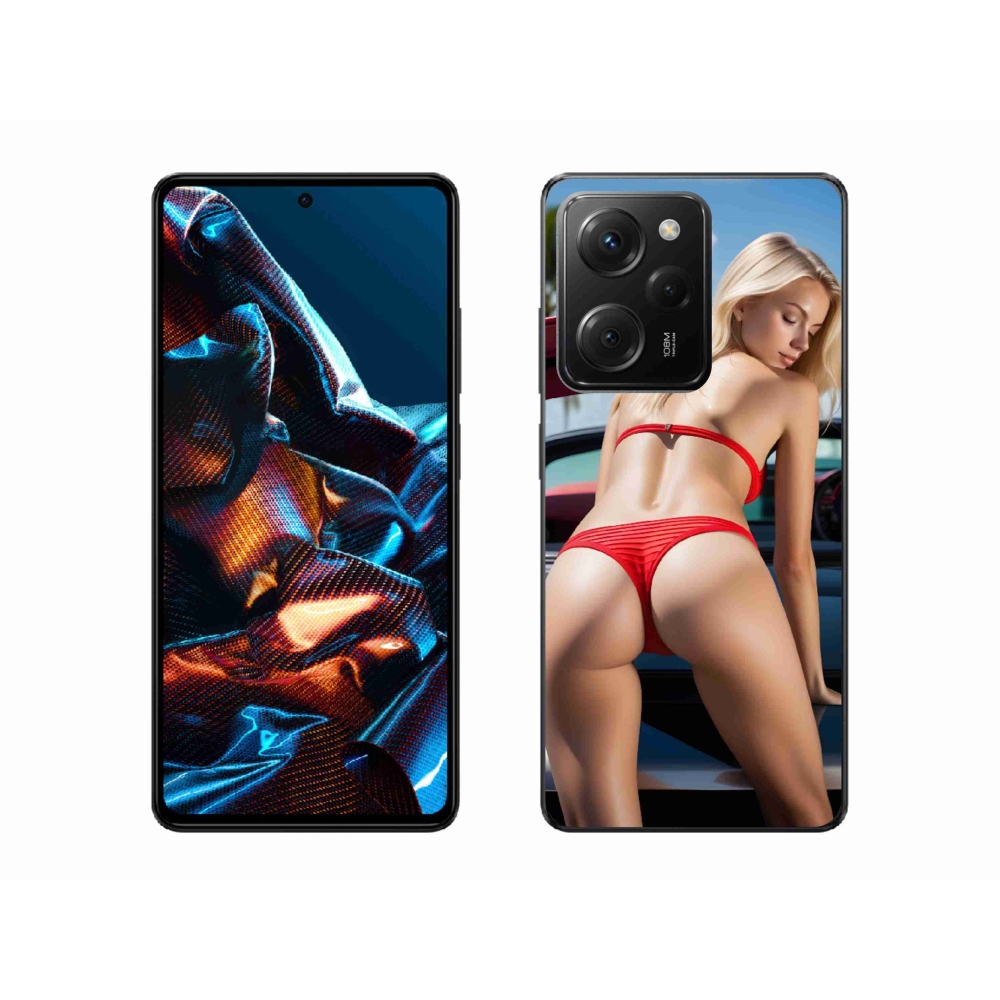 Gelový kryt mmCase na Xiaomi Poco X5 Pro - sexy žena 2