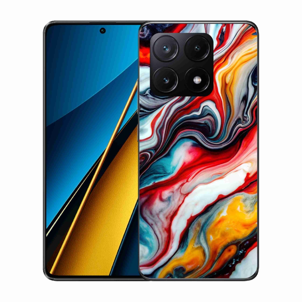 Gelový kryt mmCase na Xiaomi Poco X6 Pro 5G - abstraktní motiv 35