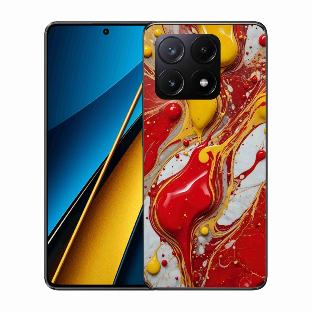 Gelový kryt mmCase na Xiaomi Poco X6 Pro 5G - abstraktní motiv 42
