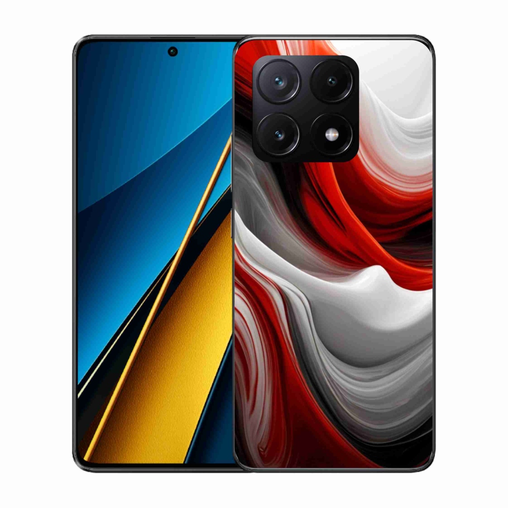Gelový kryt mmCase na Xiaomi Poco X6 Pro 5G - abstraktní motiv 47