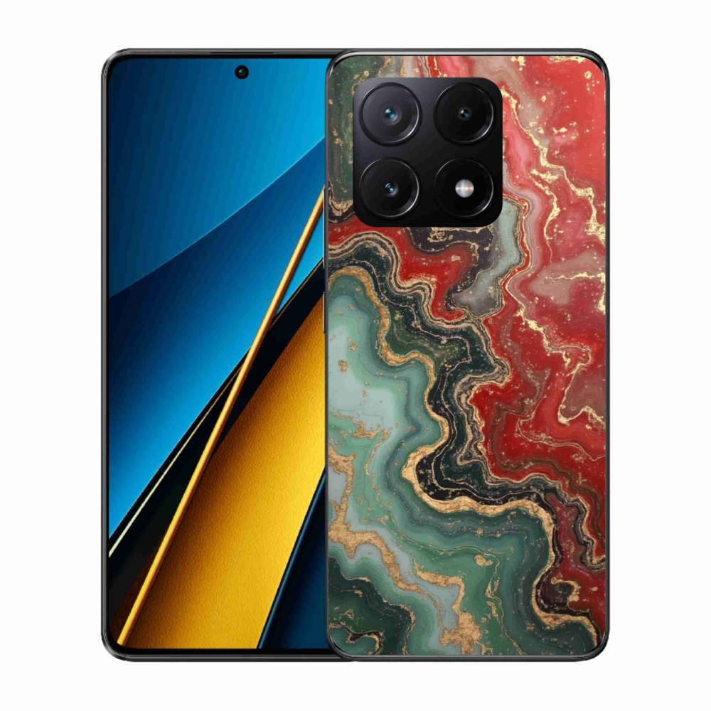 Gelový kryt mmCase na Xiaomi Poco X6 Pro 5G - abstraktní motiv 55