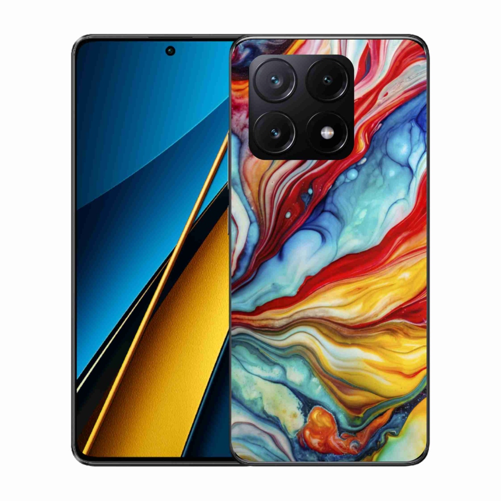 Gelový kryt mmCase na Xiaomi Poco X6 Pro 5G - abstraktní motiv 58