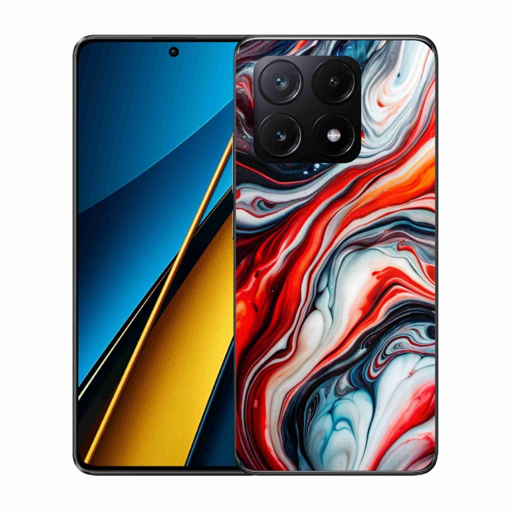 Gelový kryt mmCase na Xiaomi Poco X6 Pro 5G - abstraktní motiv 63