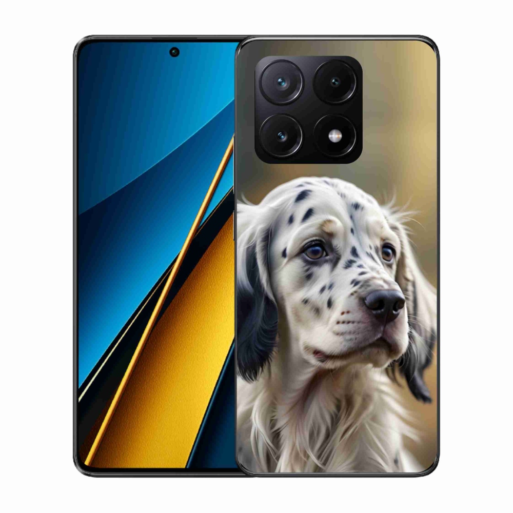 Gelový kryt mmCase na Xiaomi Poco X6 Pro 5G - anglický setr