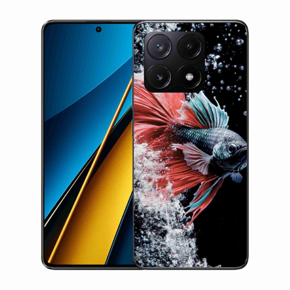 Gelový kryt mmCase na Xiaomi Poco X6 Pro 5G - bojovnice pestrá