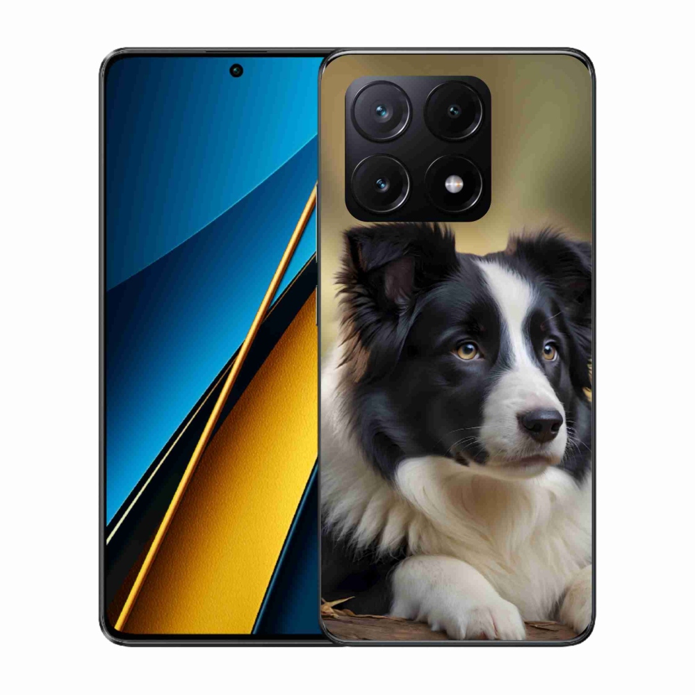 Gelový kryt mmCase na Xiaomi Poco X6 Pro 5G - border kolie 2