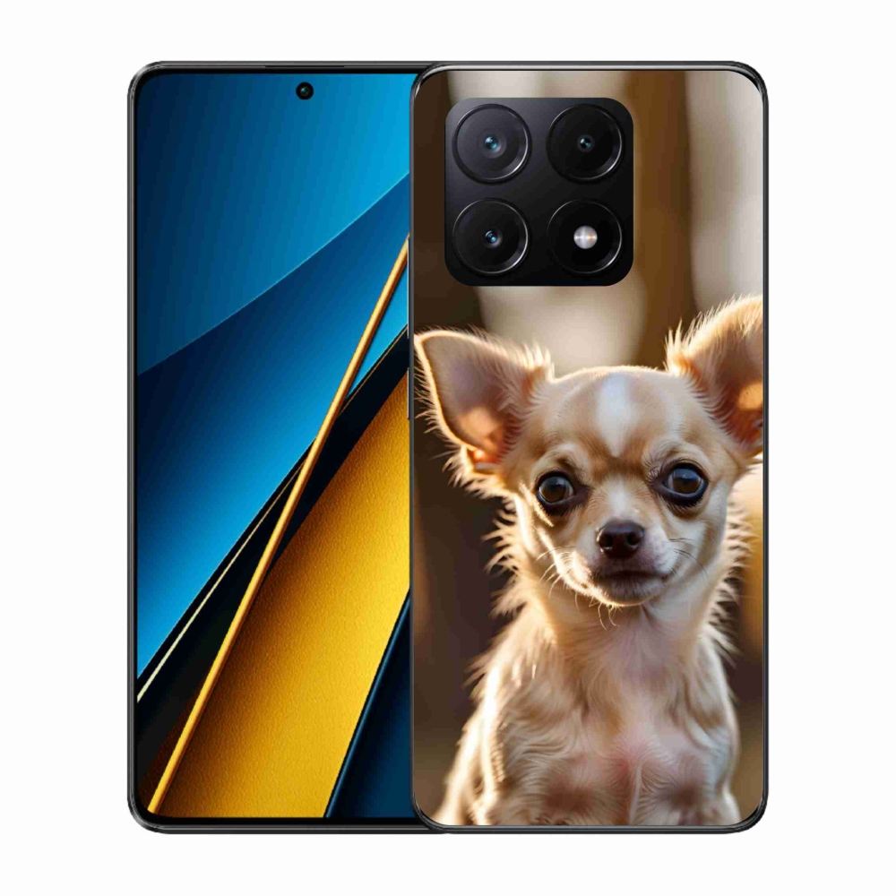 Gelový kryt mmCase na Xiaomi Poco X6 Pro 5G - čivava 6