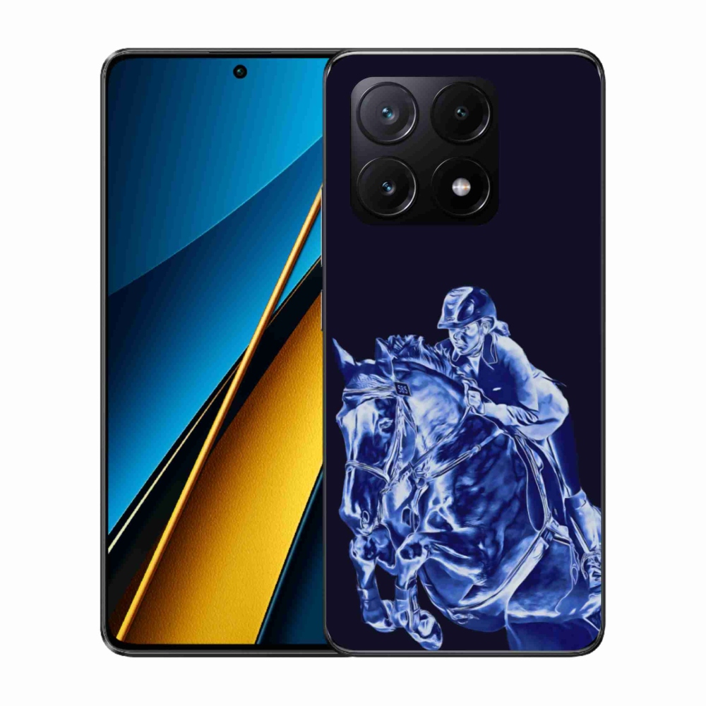 Gelový kryt mmCase na Xiaomi Poco X6 Pro 5G - dostihový kůň