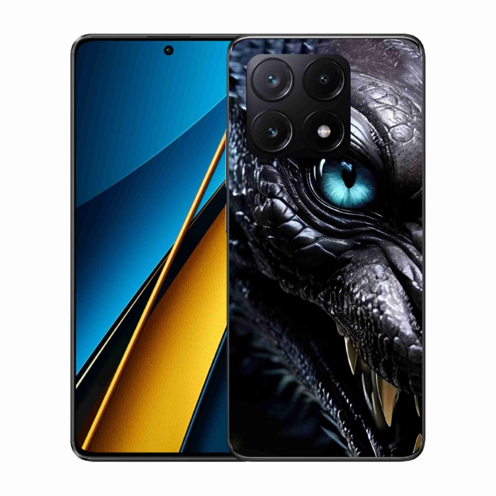 Gelový kryt mmCase na Xiaomi Poco X6 Pro 5G - dračí pohled