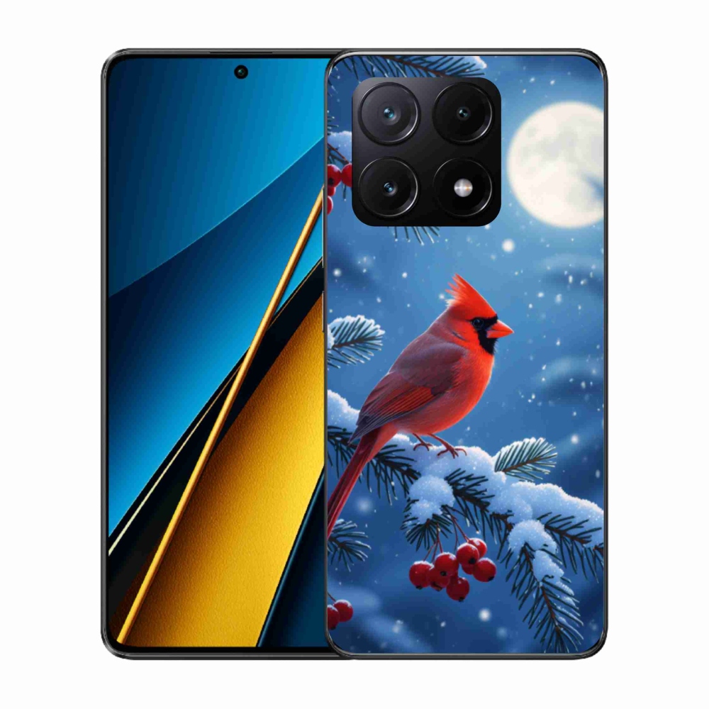 Gelový kryt mmCase na Xiaomi Poco X6 Pro 5G - kardinál červený