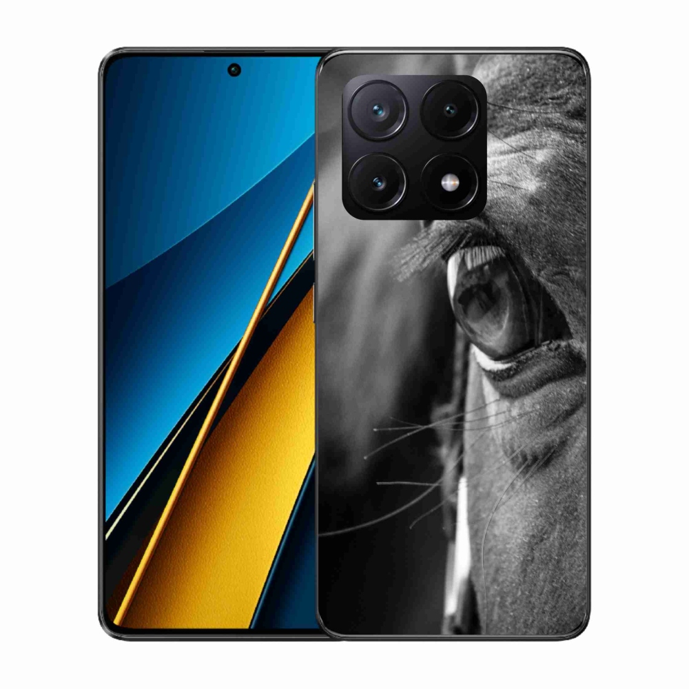 Gelový kryt mmCase na Xiaomi Poco X6 Pro 5G - koňský pohled