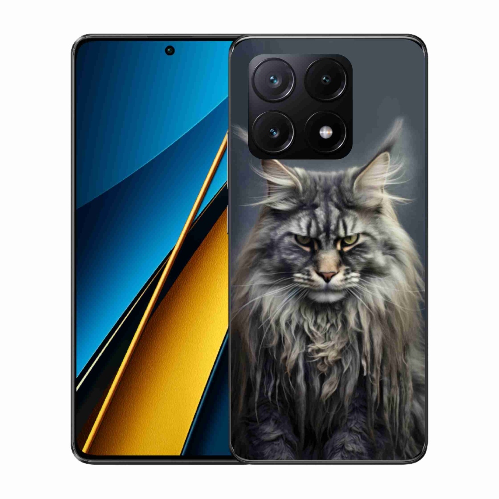 Gelový kryt mmCase na Xiaomi Poco X6 Pro 5G - kočíčí pohled 4