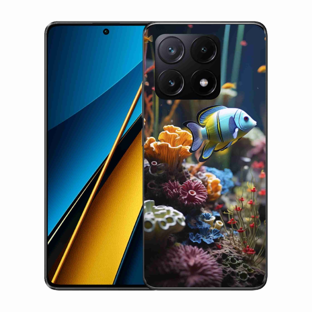 Gelový kryt mmCase na Xiaomi Poco X6 Pro 5G - mořský svět 5