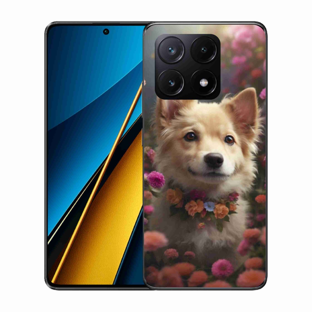 Gelový kryt mmCase na Xiaomi Poco X6 Pro 5G - německý špic