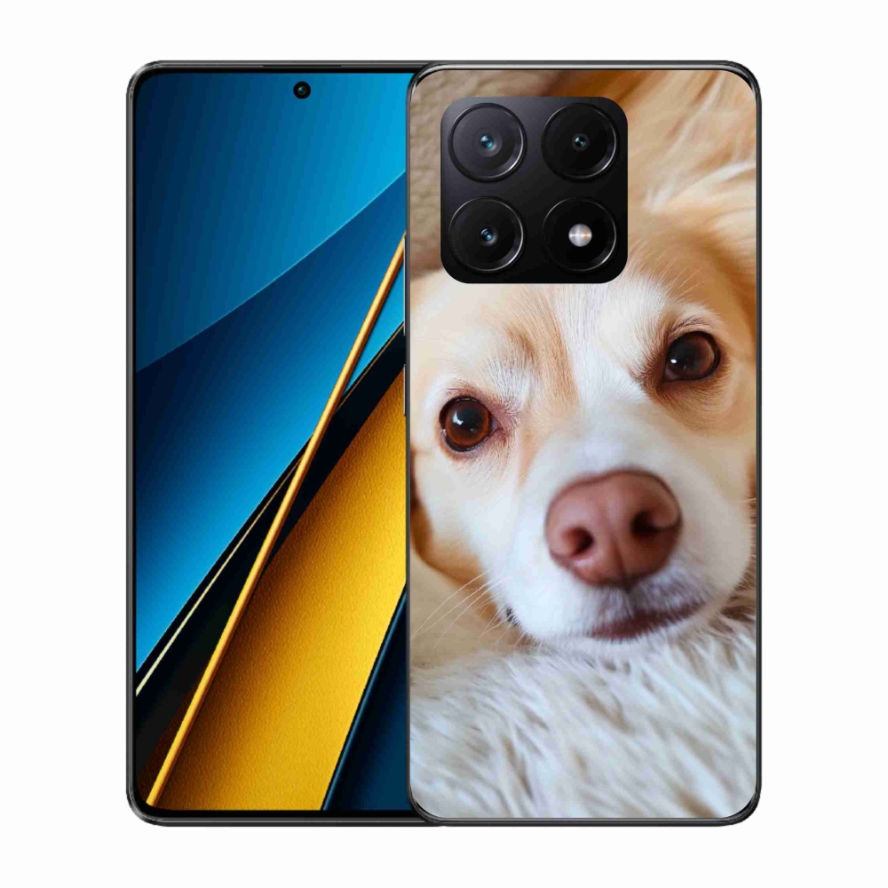 Gelový kryt mmCase na Xiaomi Poco X6 Pro 5G - Roztomilá čivava