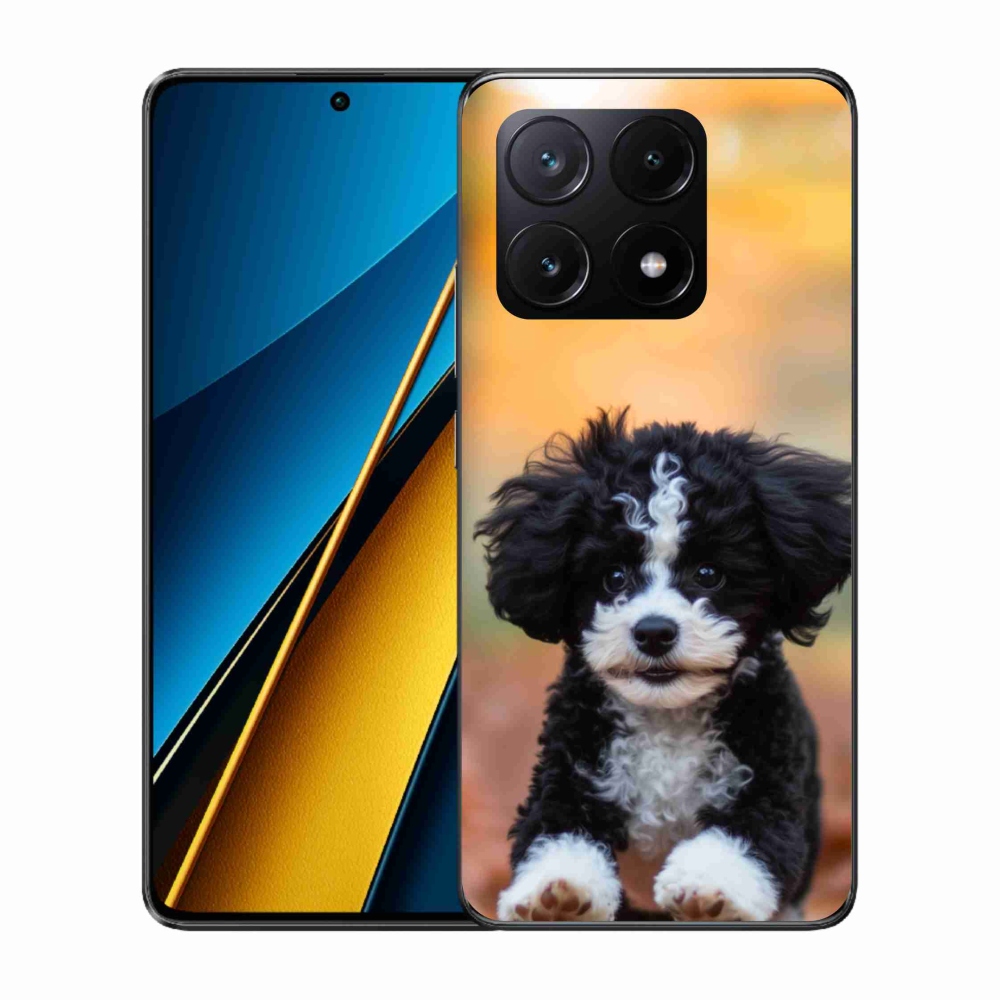 Gelový kryt mmCase na Xiaomi Poco X6 Pro 5G - roztomilé štěně 2