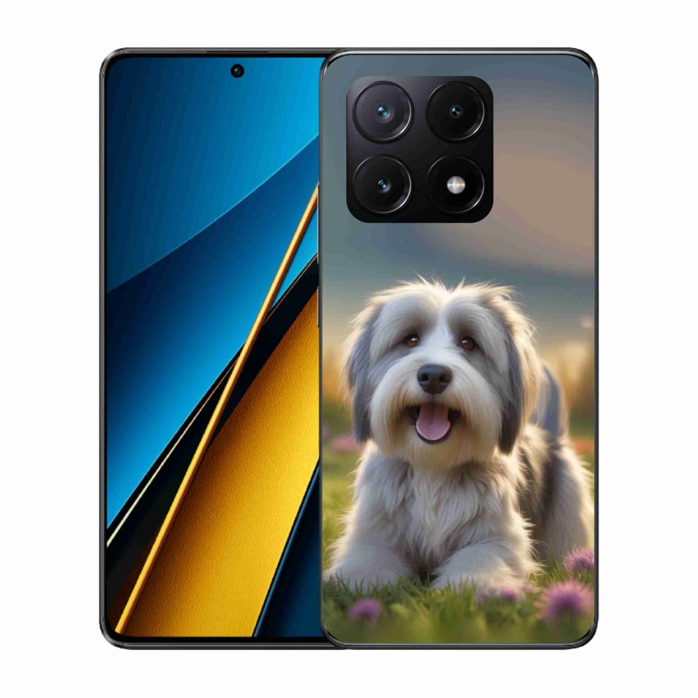 Gelový kryt mmCase na Xiaomi Poco X6 Pro 5G - roztomilý havanský psík