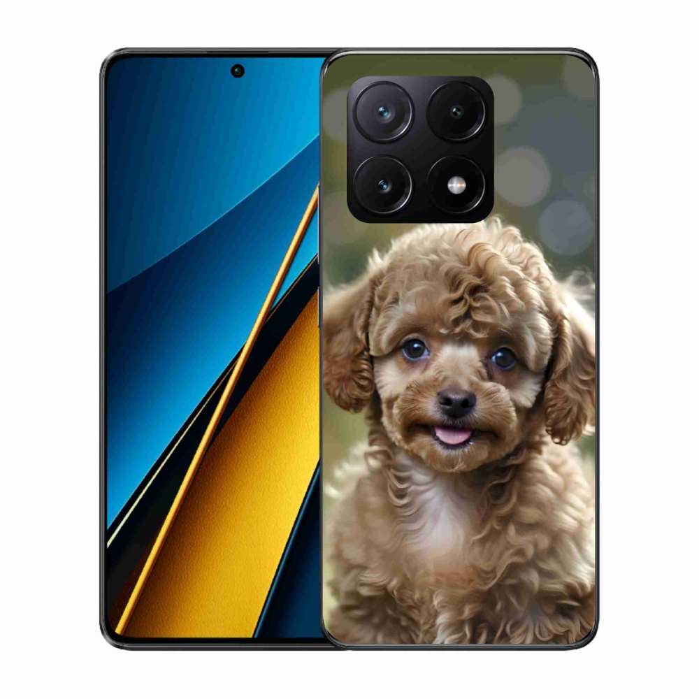Gelový kryt mmCase na Xiaomi Poco X6 Pro 5G - roztomilý pudl