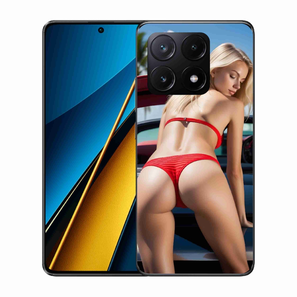 Gelový kryt mmCase na Xiaomi Poco X6 Pro 5G - sexy žena 2