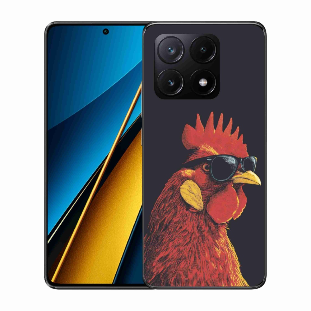 Gelový kryt mmCase na Xiaomi Poco X6 Pro 5G - stylový kohout