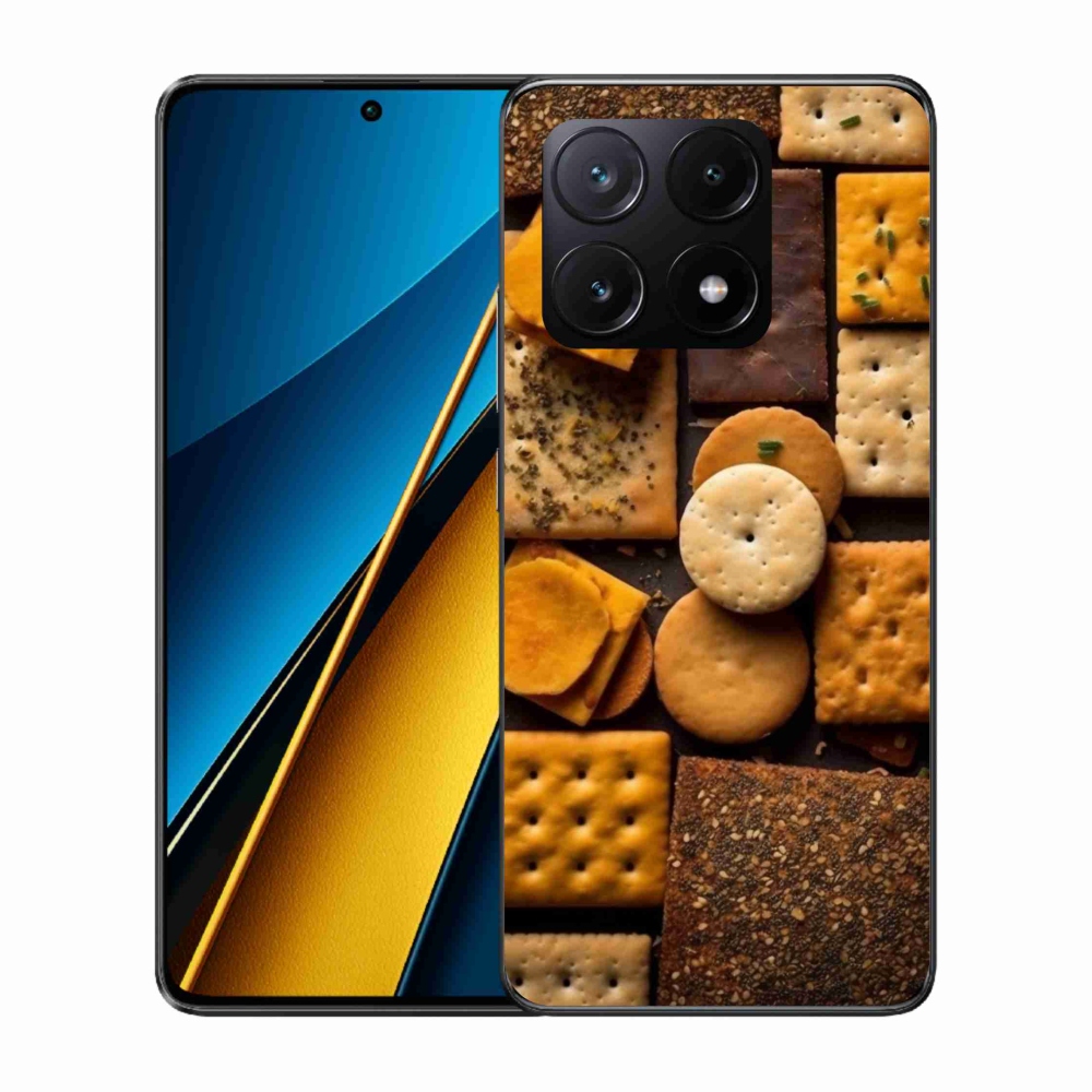 Gelový kryt mmCase na Xiaomi Poco X6 Pro 5G - sušenky