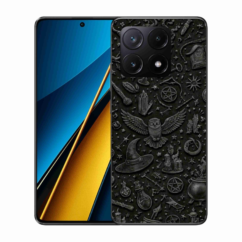 Gelový kryt mmCase na Xiaomi Poco X6 Pro 5G - tmavý magický svět